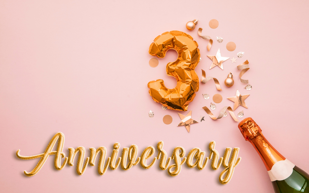 3 year Anniversary