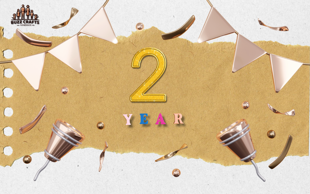 Paper, Time & Precious Memories: Inspired Gift Ideas for Your 1st Wedding Anniversary from BuzzCrafts