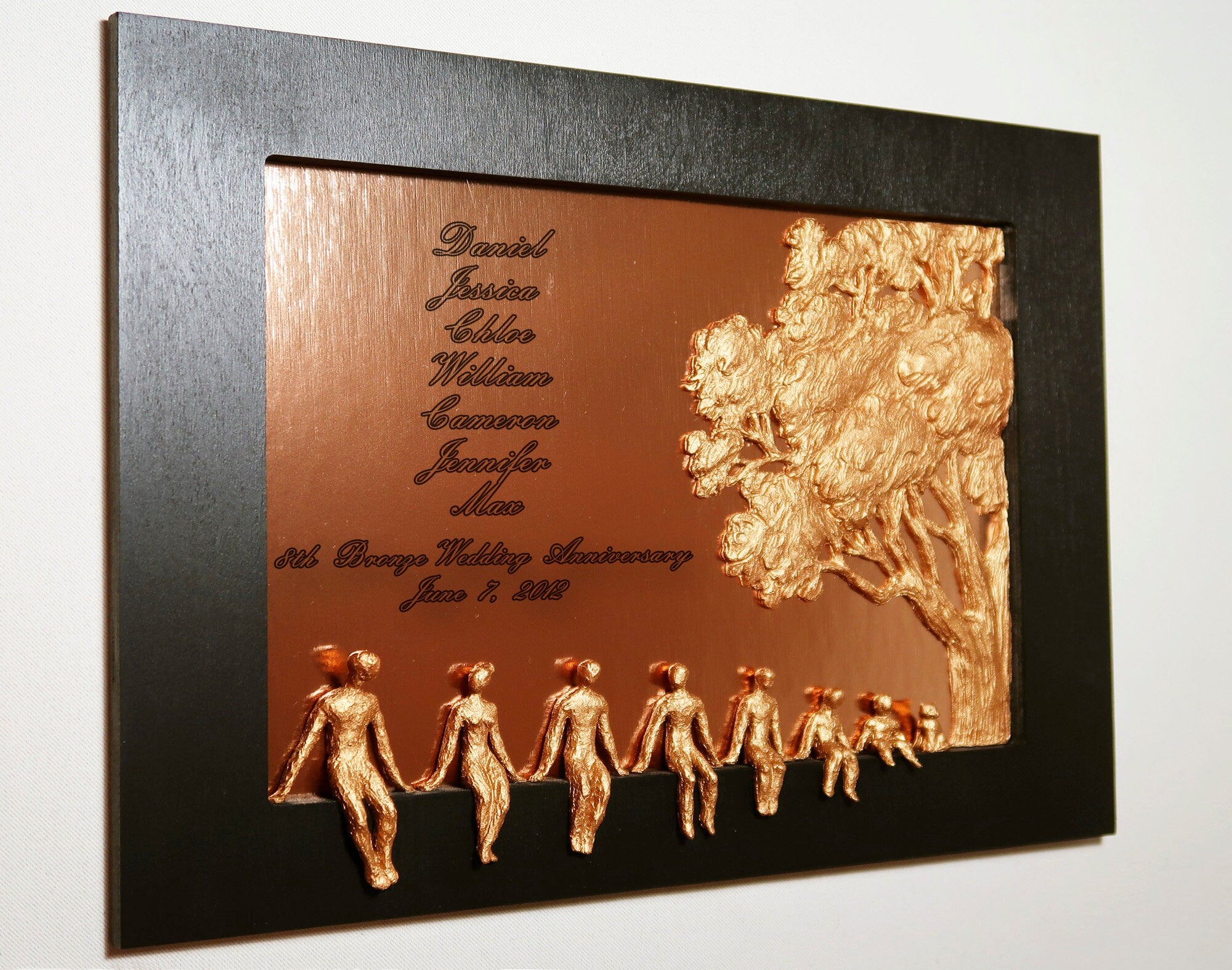 8th Anniversary Gift Bronze Anniversary