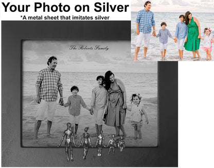 25th Anniversary Gift Silver Anniversary FamilyArtAnniversary